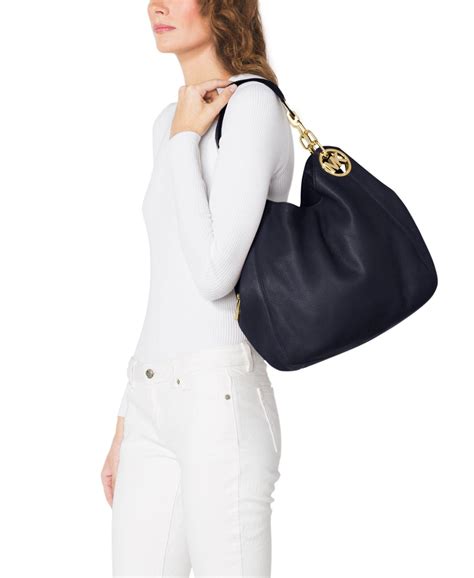 michael kors fulton bag canada|fulton large leather shoulder bag.